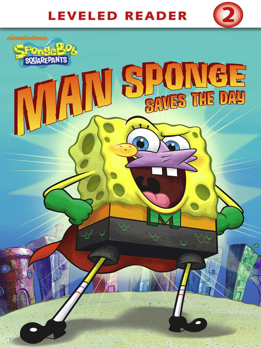 Cover image for Man Sponge Saves the Day